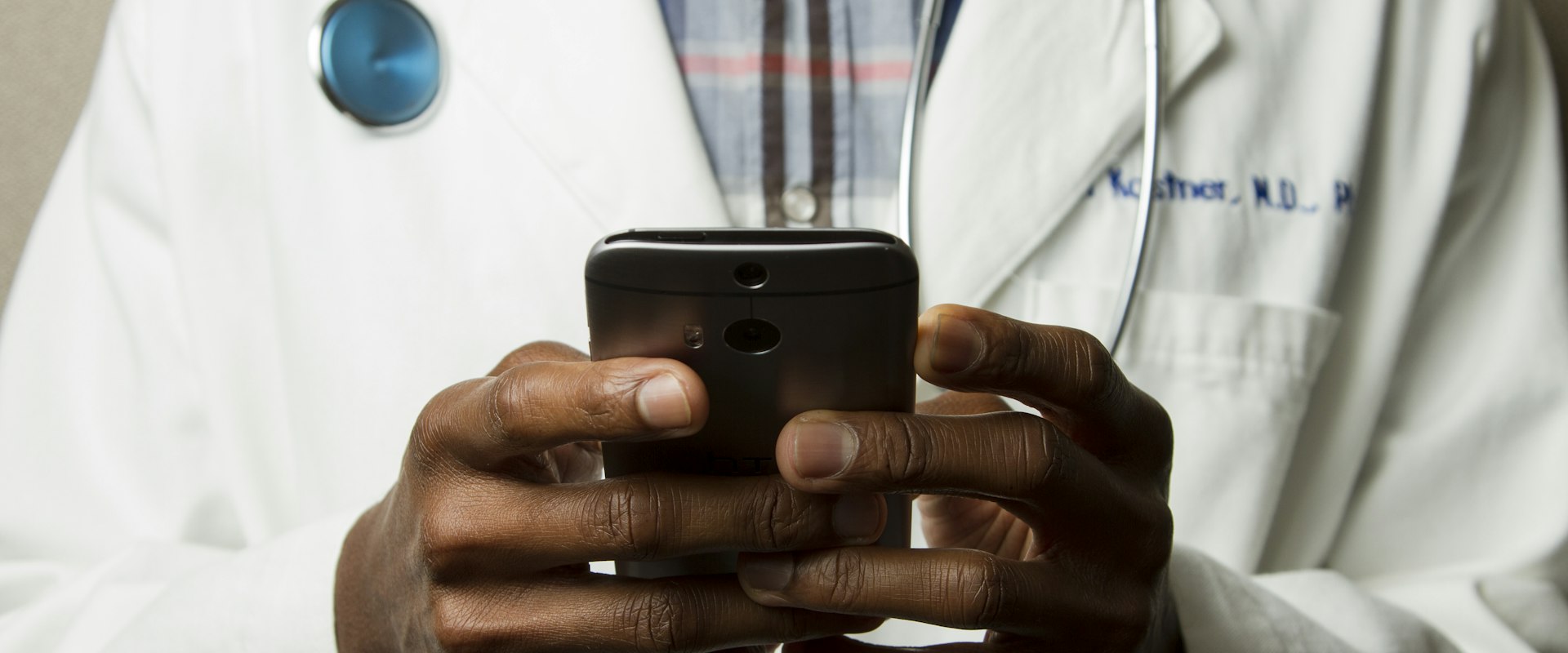 Medical professionals providing care in a community health setting